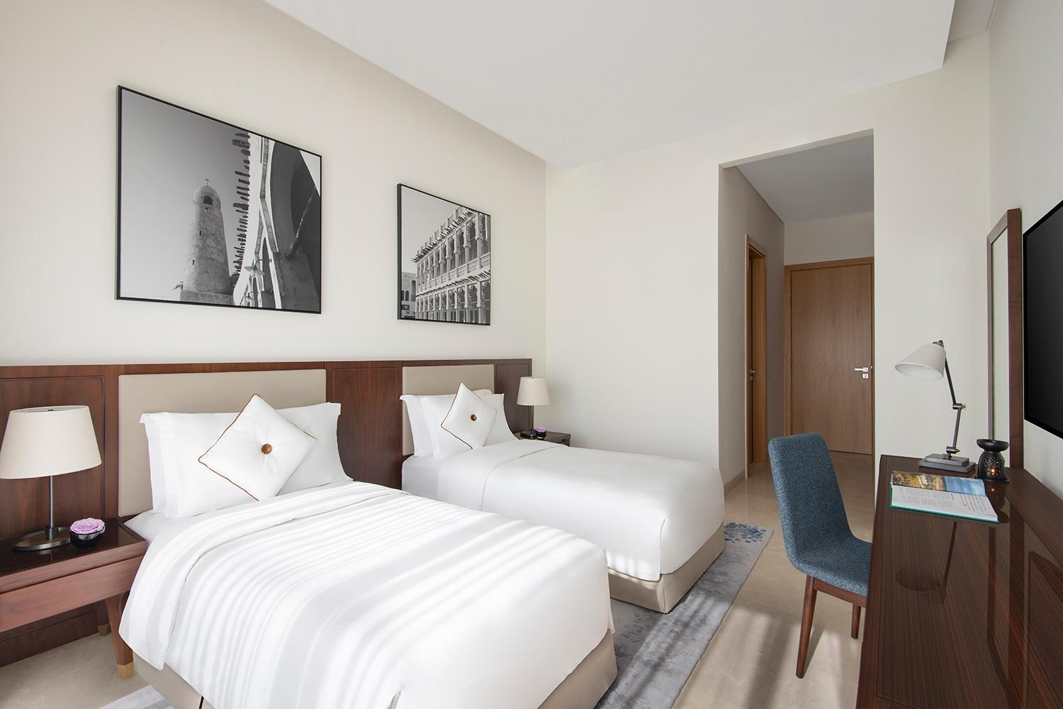 Banyan Tree Doha At La Cigale Mushaireb Quarto foto A guest room at the hotel
