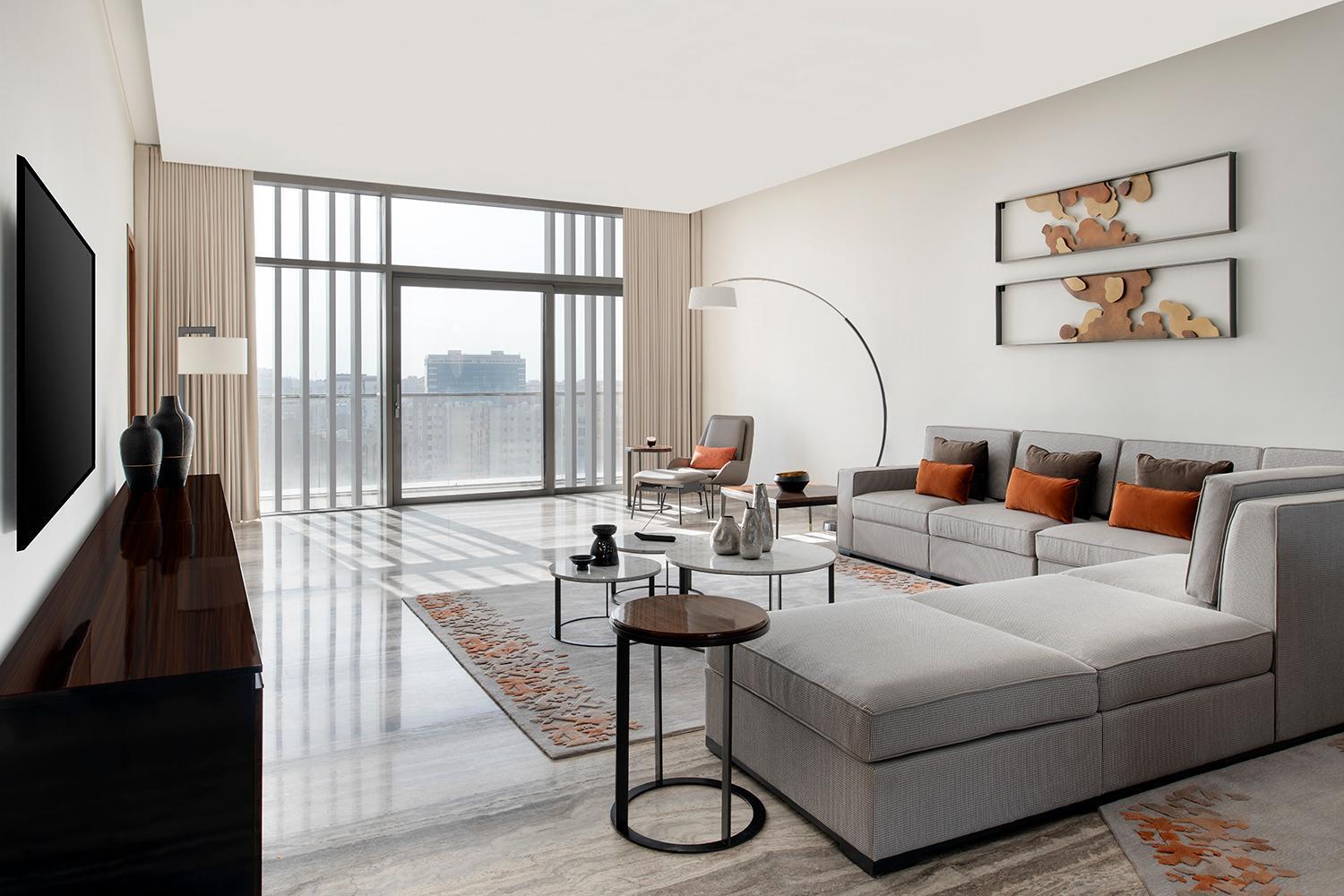 Banyan Tree Doha At La Cigale Mushaireb Quarto foto A living room